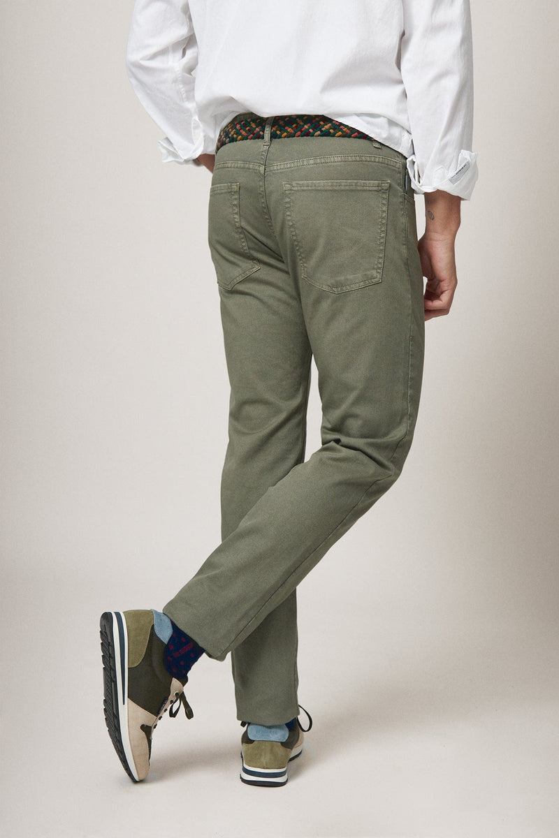 The 5 Pocket Grainy Verde Santander-zoom-
