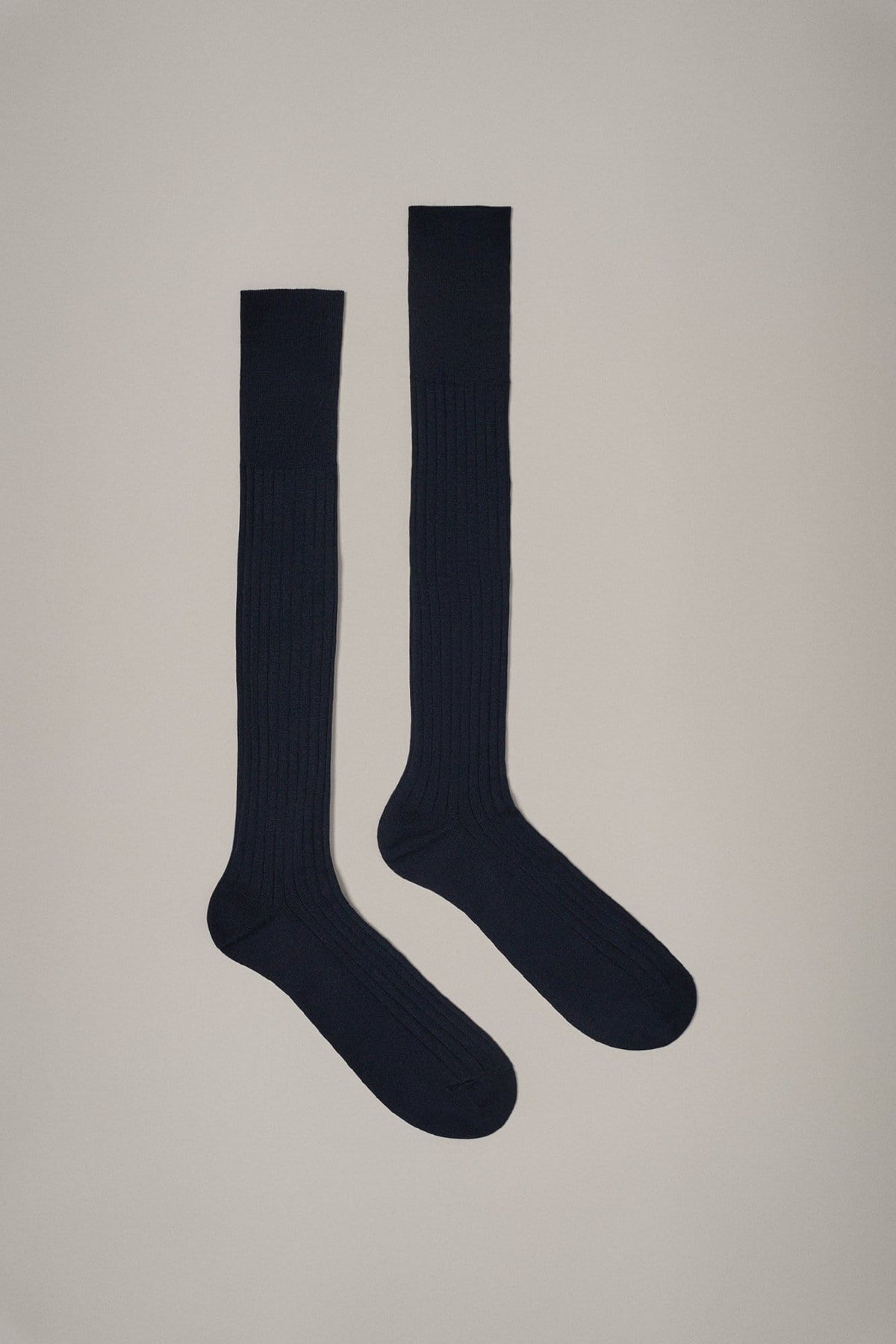 The Sock Hilo Escocia Marino Long-zoom-2