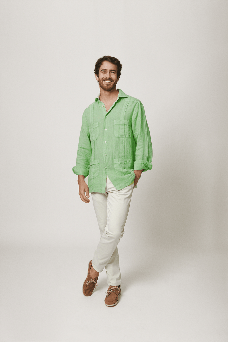 The Guayabera Verde Salinas-zoom-