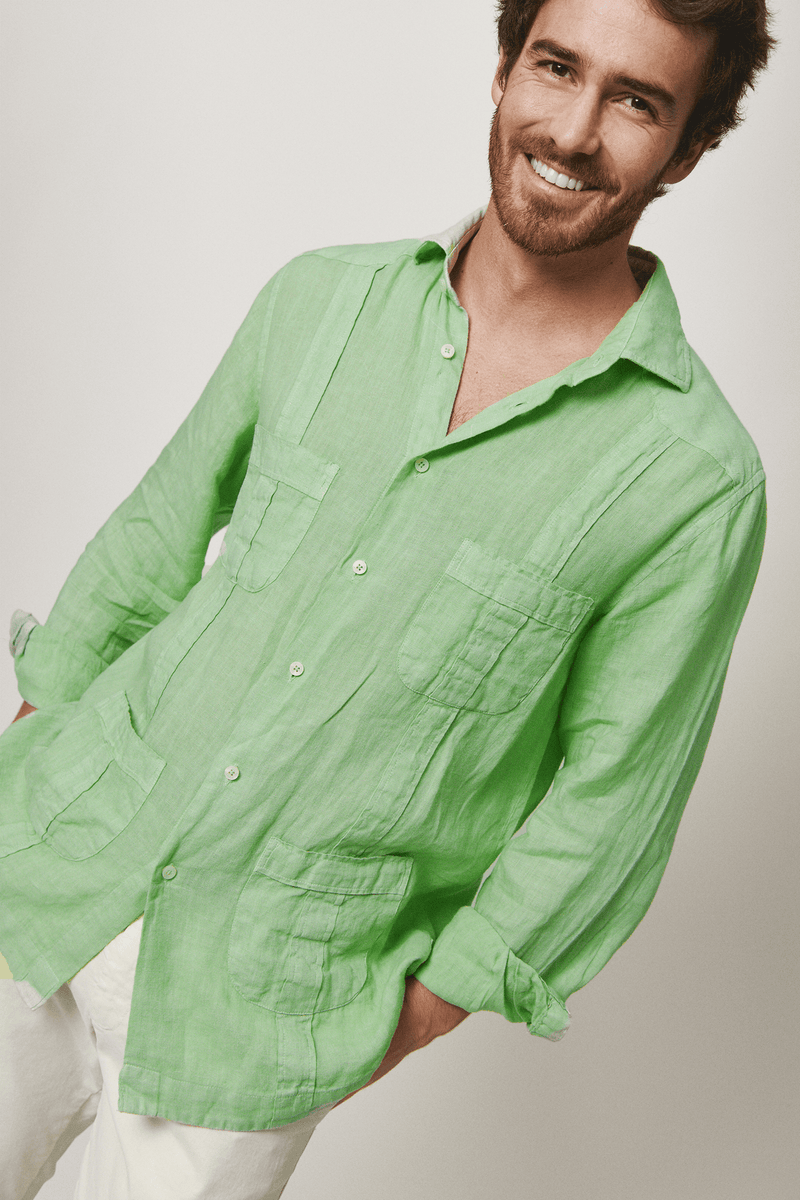 The Guayabera Verde Salinas-zoom-