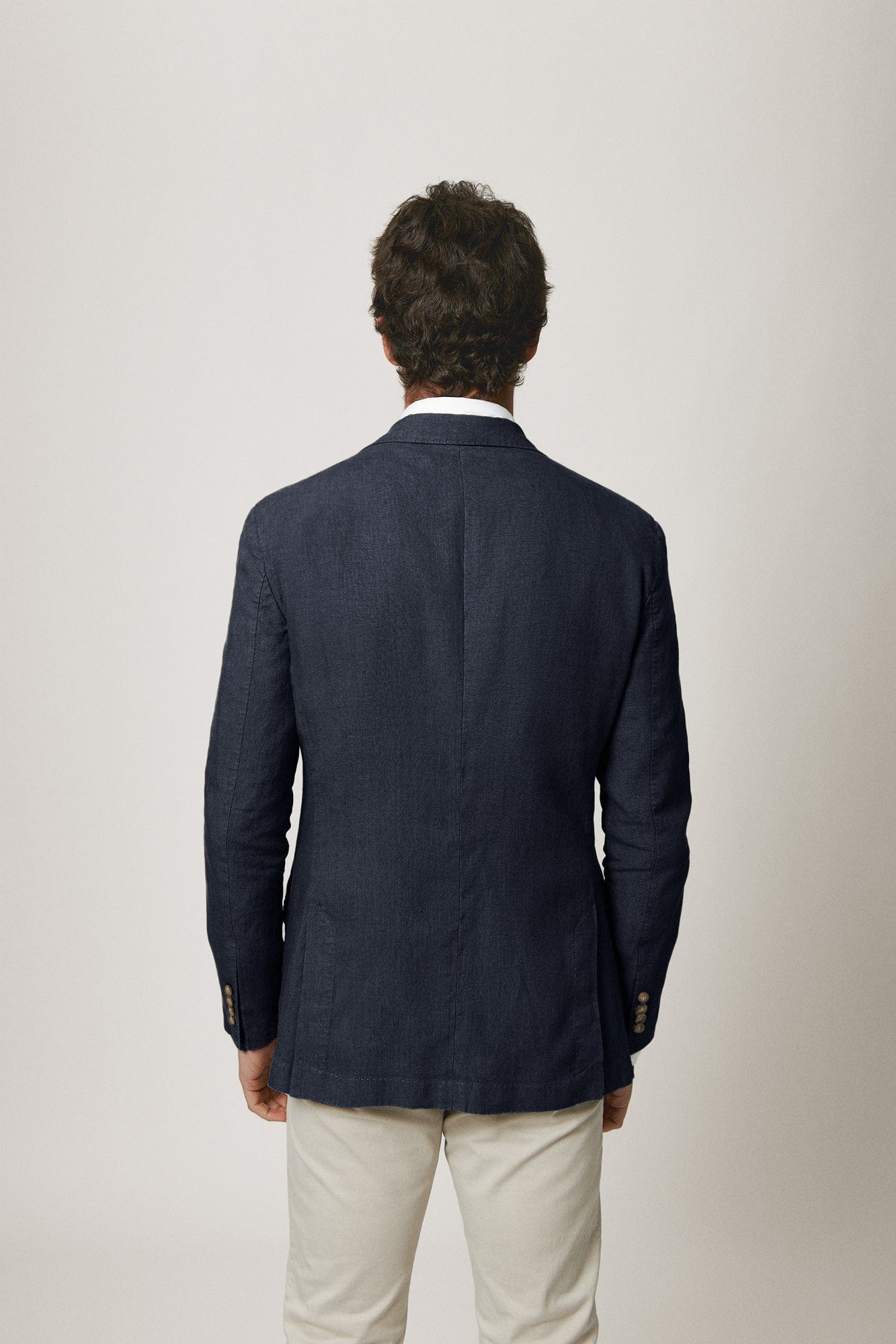 The Blazer Lino Azul Marino-zoom-4