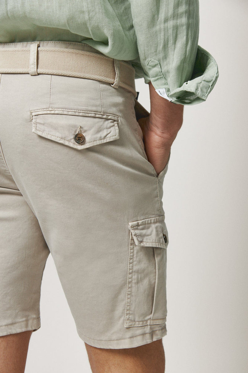 The Bermuda Cargo Beige Seimera-zoom-