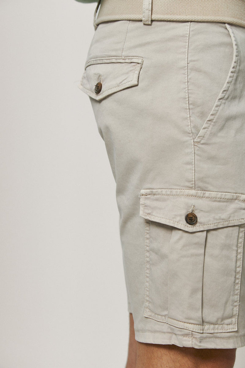 The Bermuda Cargo Beige Seimera-zoom-