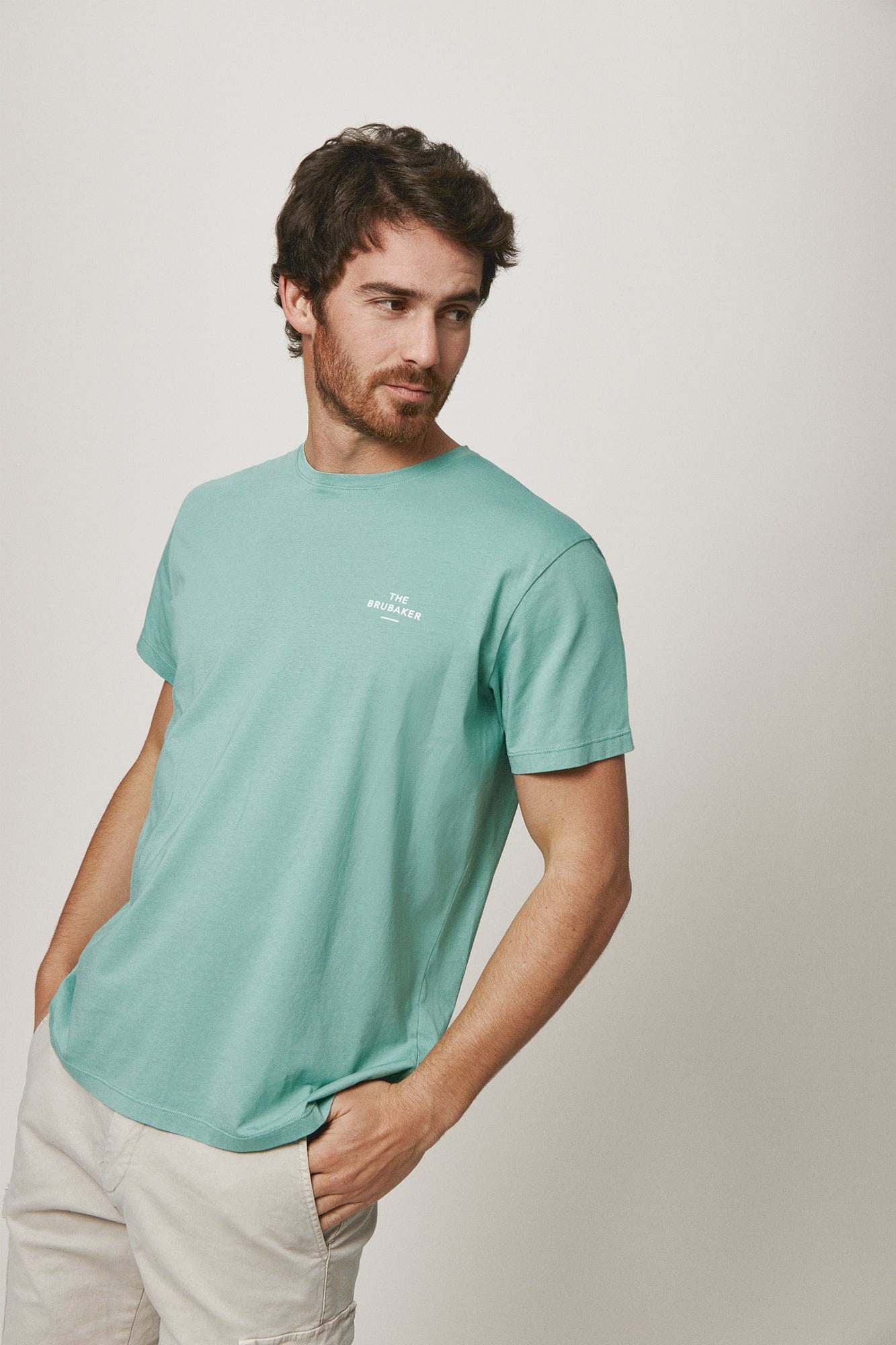 The Cotton T Shirt Verde Cazorla-zoom-1