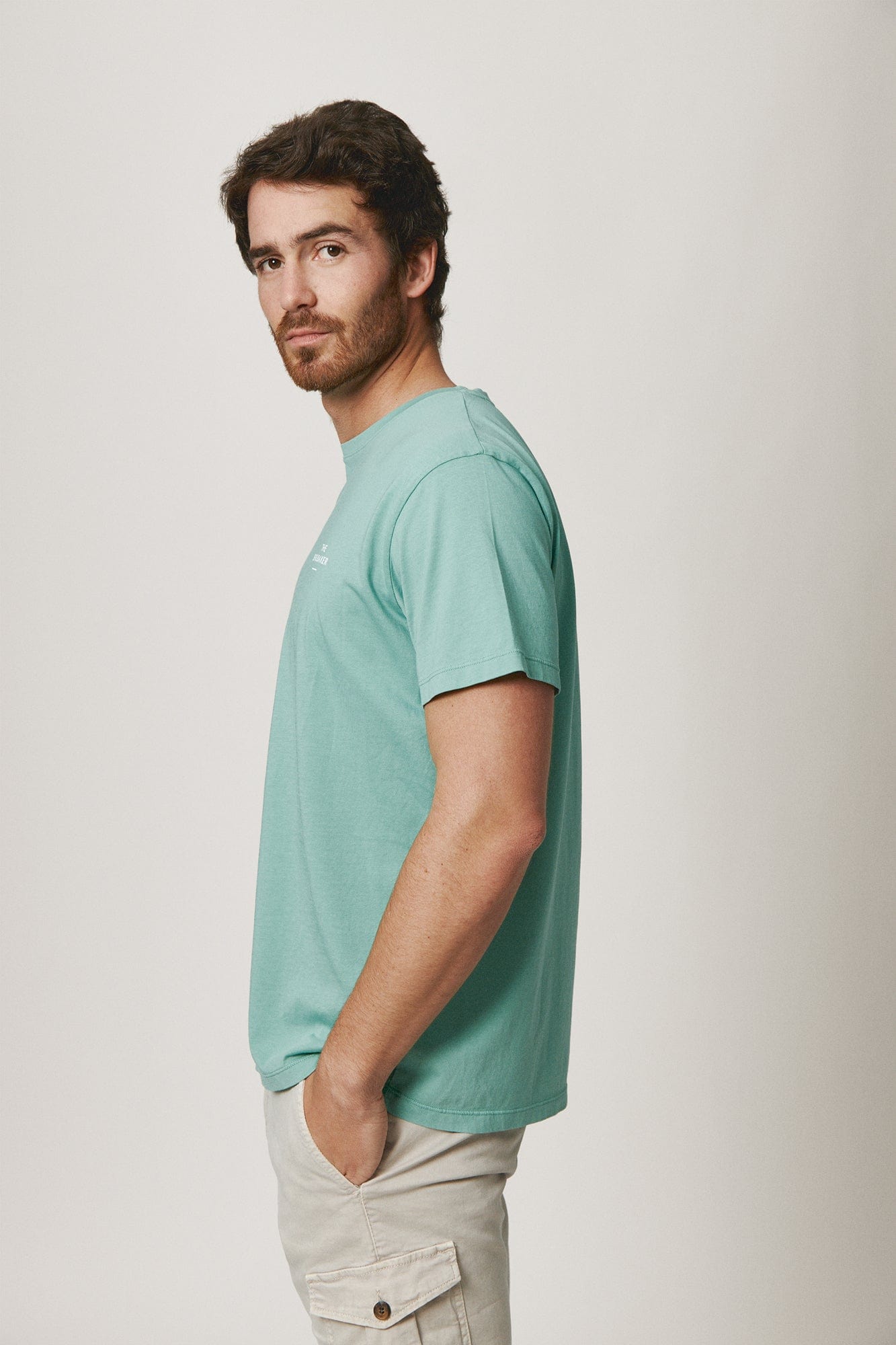The Cotton T Shirt Verde Cazorla-zoom-4
