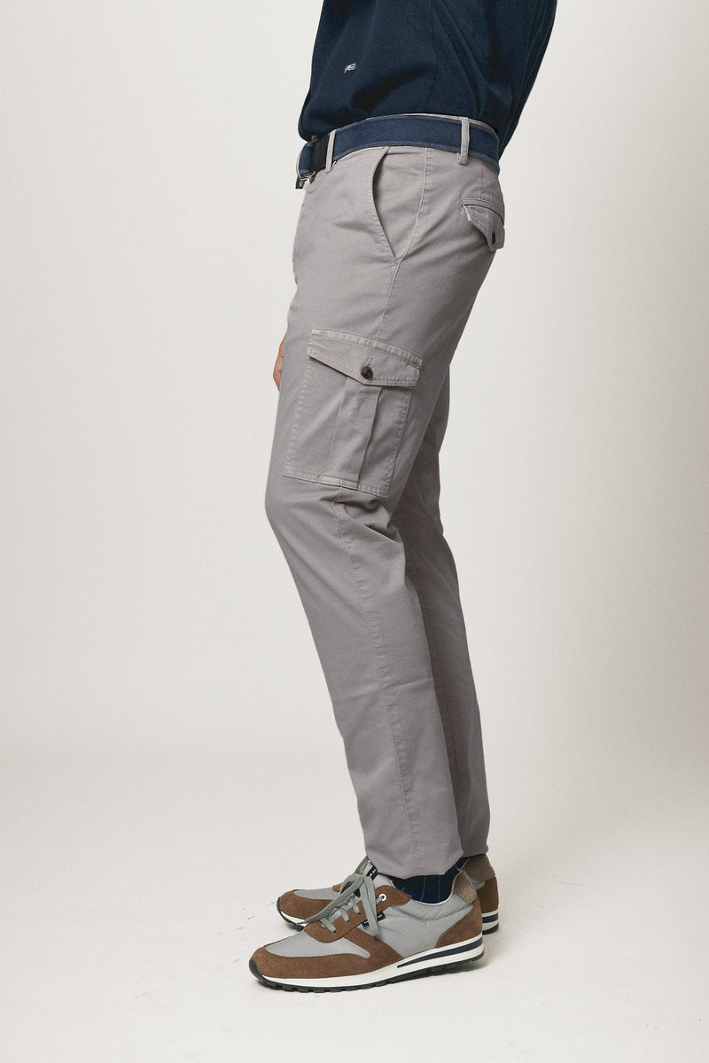 The Chino Cargo Gris Teruel-zoom-