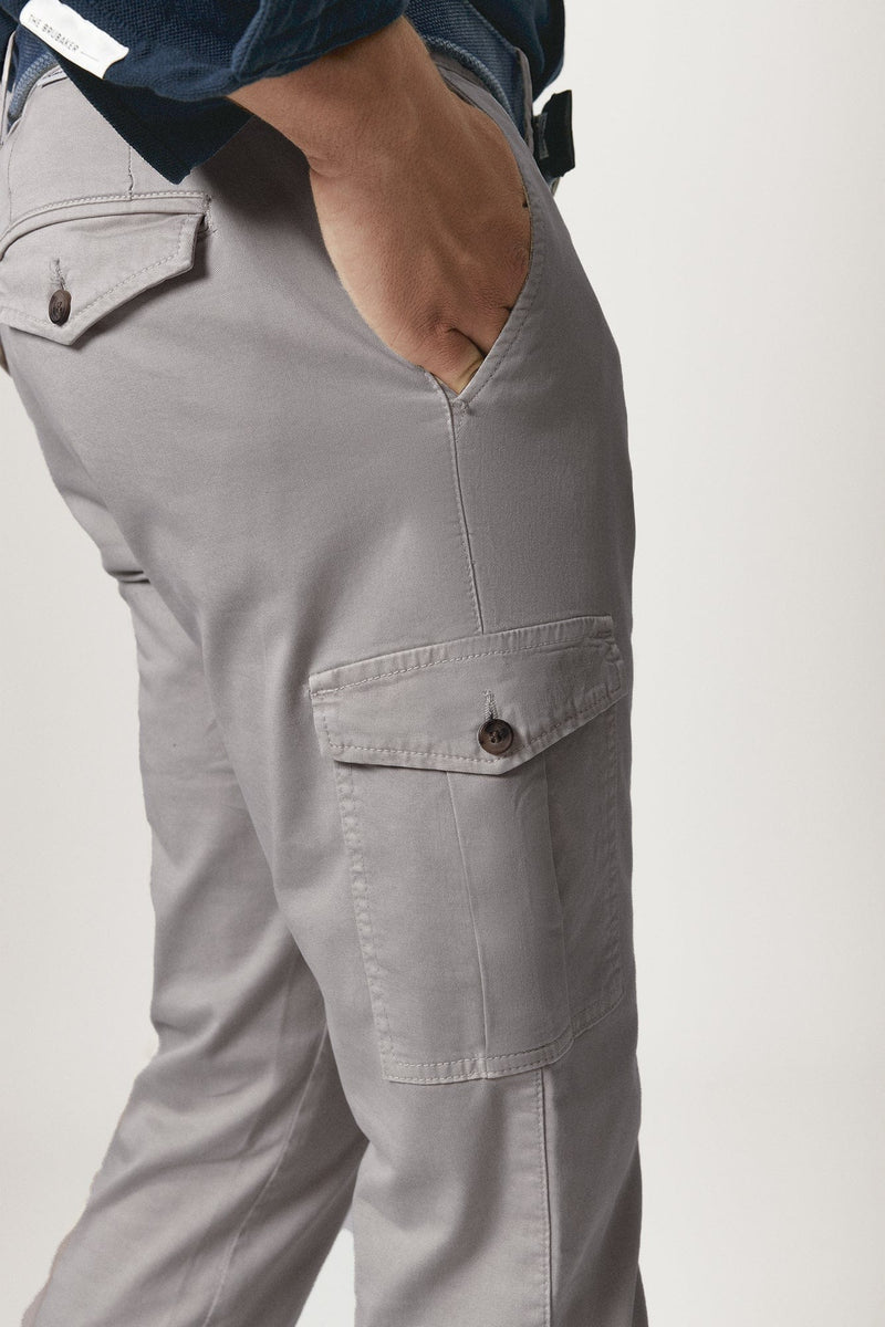 The Chino Cargo Gris Teruel-zoom-