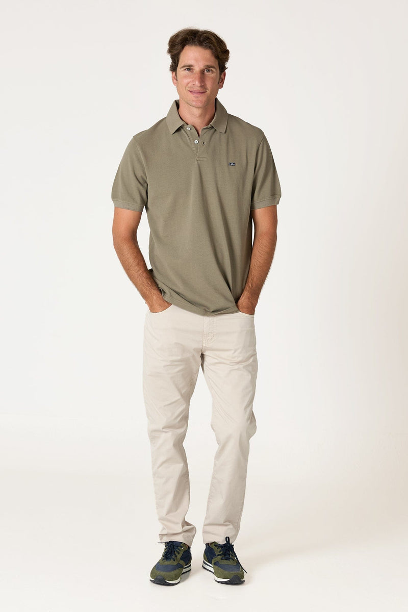 The Cotton Polo Marron Segovia-zoom-