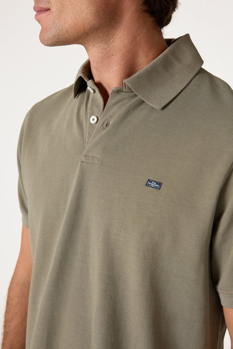 The Cotton Polo Marron Segovia-zoom-