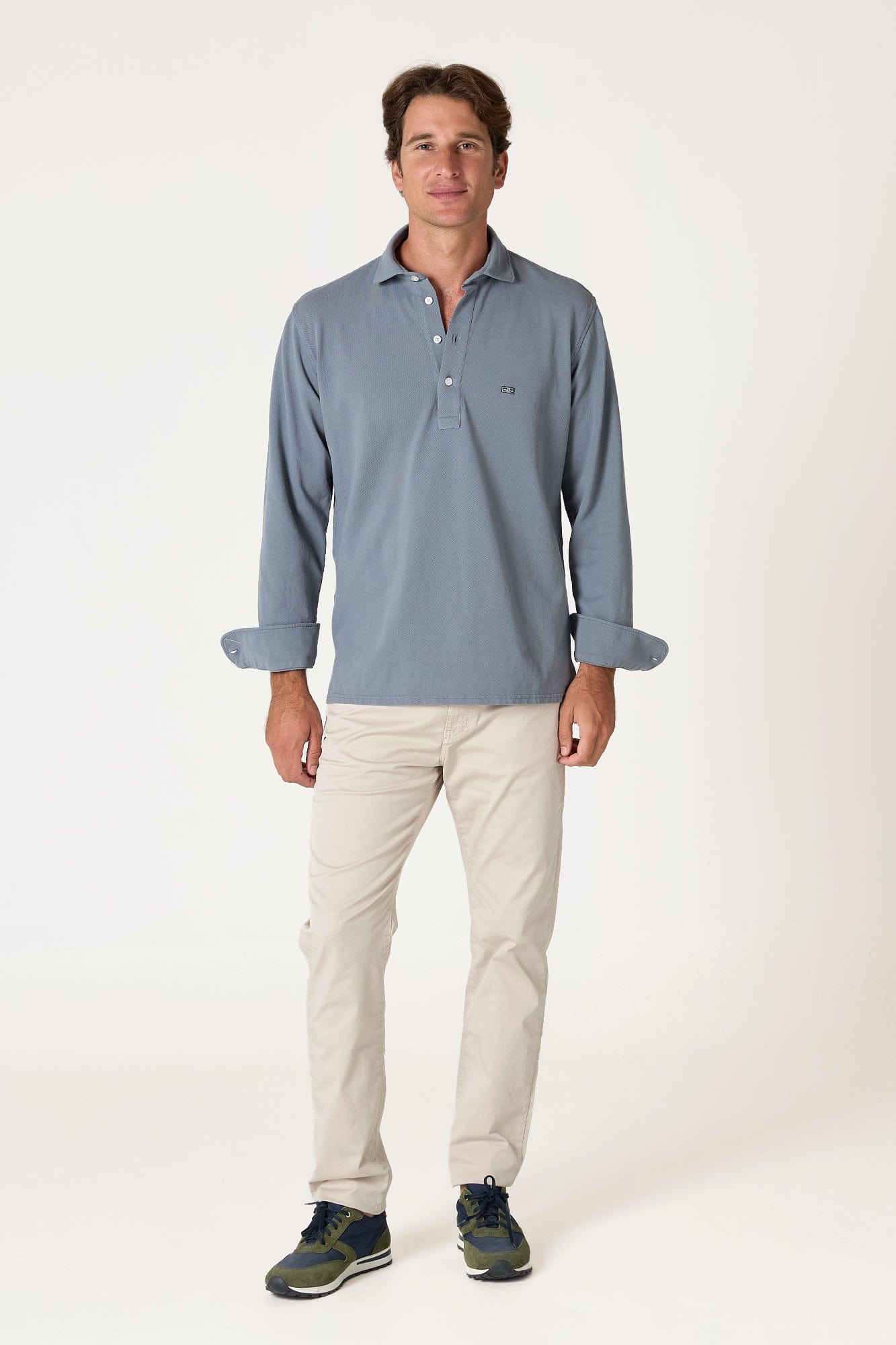 The Cotton Polera Azul Soller-1