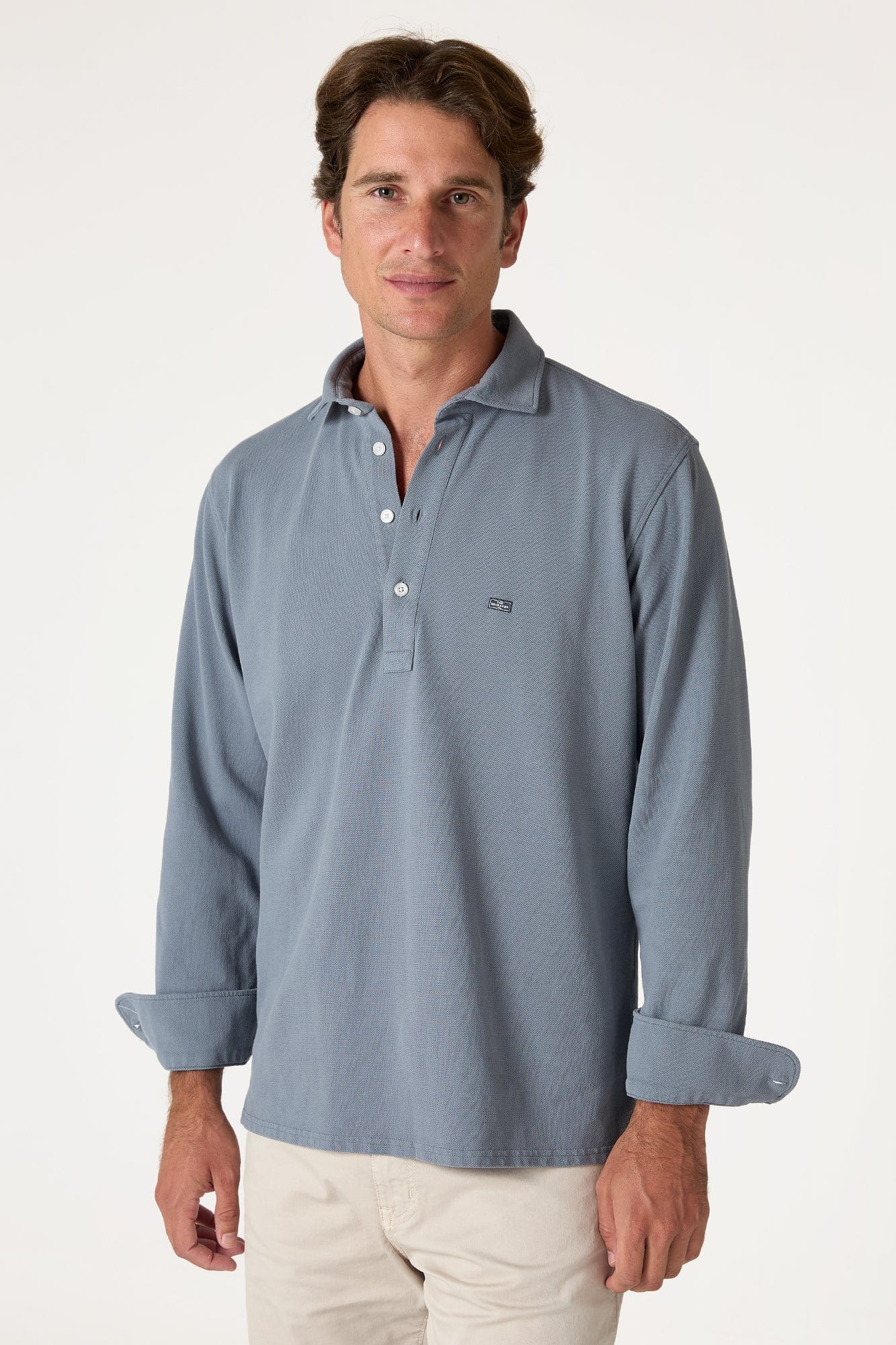 The Cotton Polera Azul Soller-zoom-4