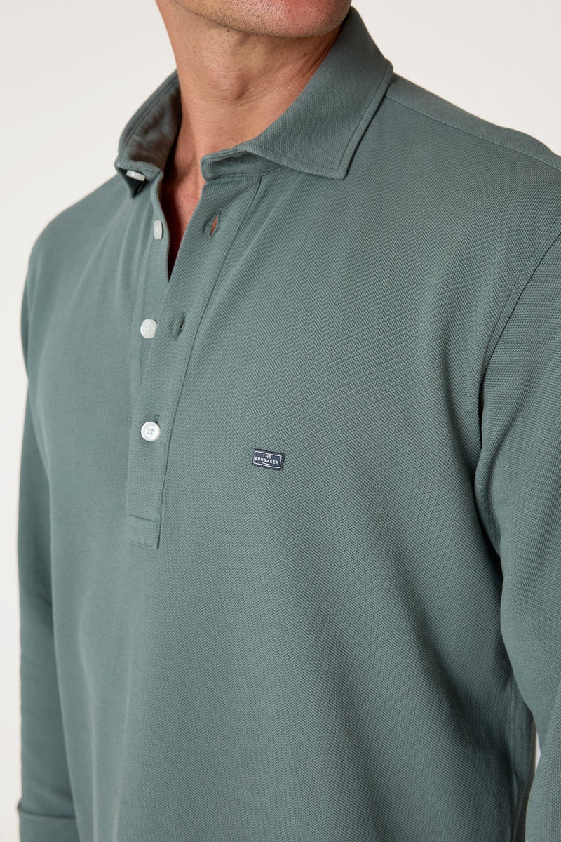 The Cotton Polera Verde Valledemossa-zoom-