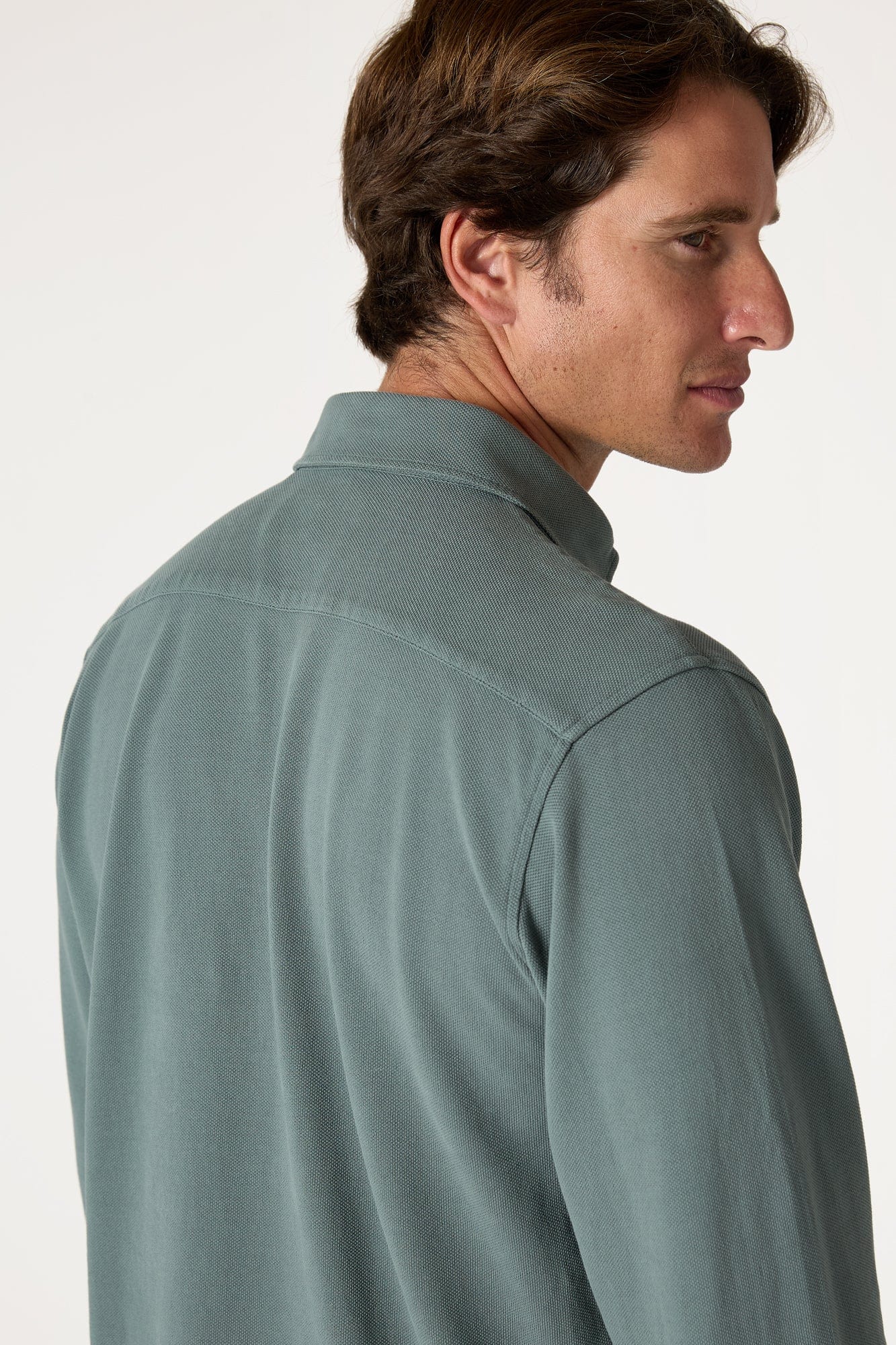 The Cotton Polera Verde Valledemossa-zoom-2