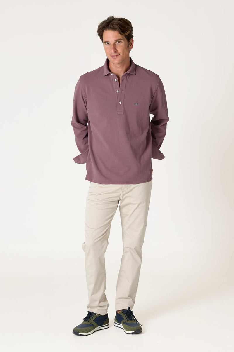 The Cotton Polera Morado Ribera-zoom-