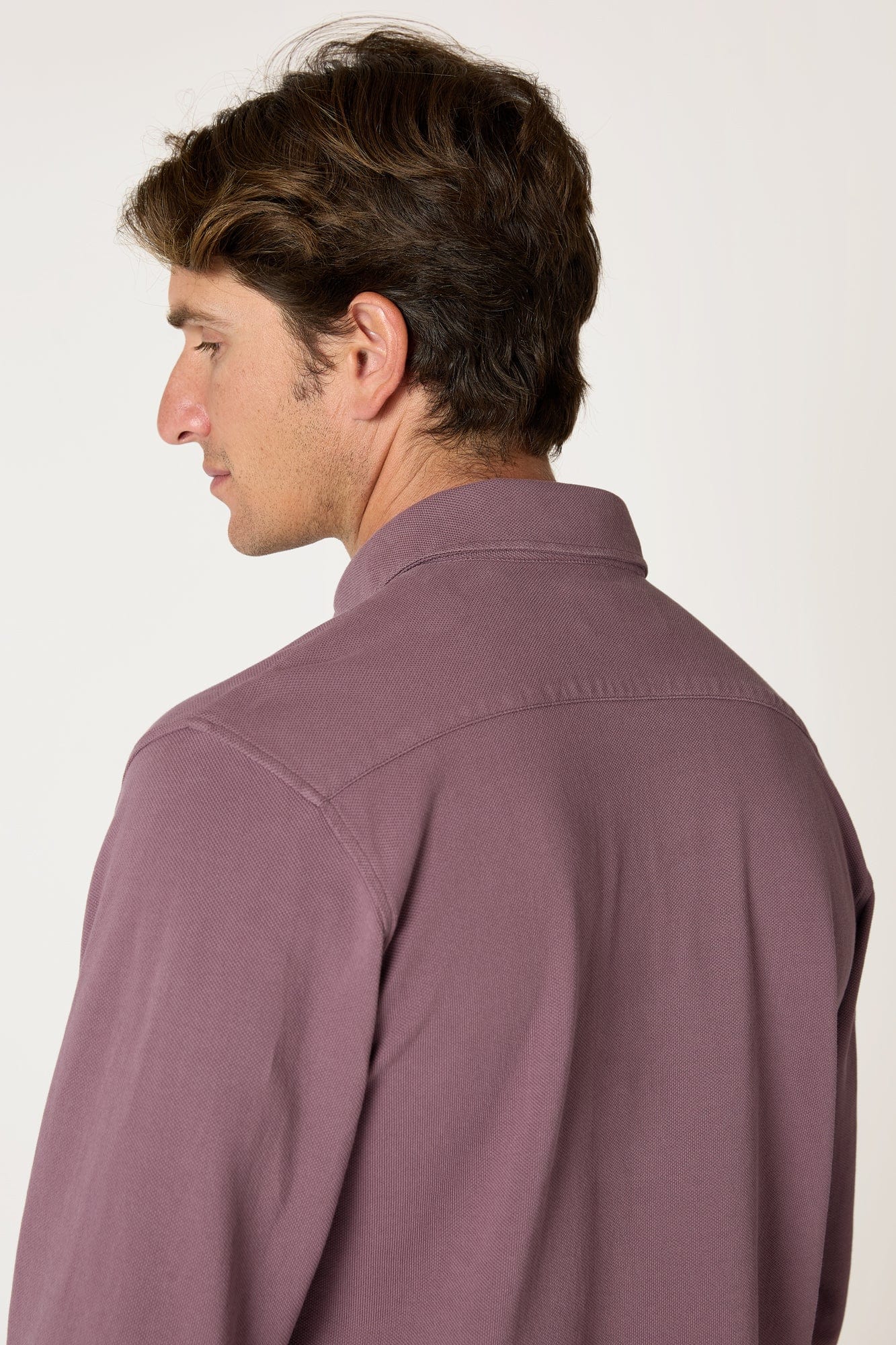 The Cotton Polera Morado Ribera-2