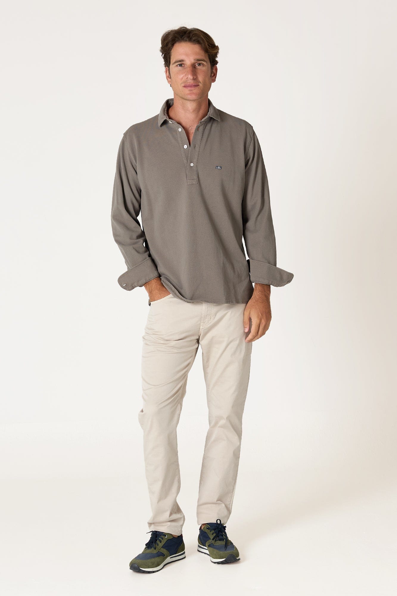 The Cotton Polera Marron Segovia-zoom-1