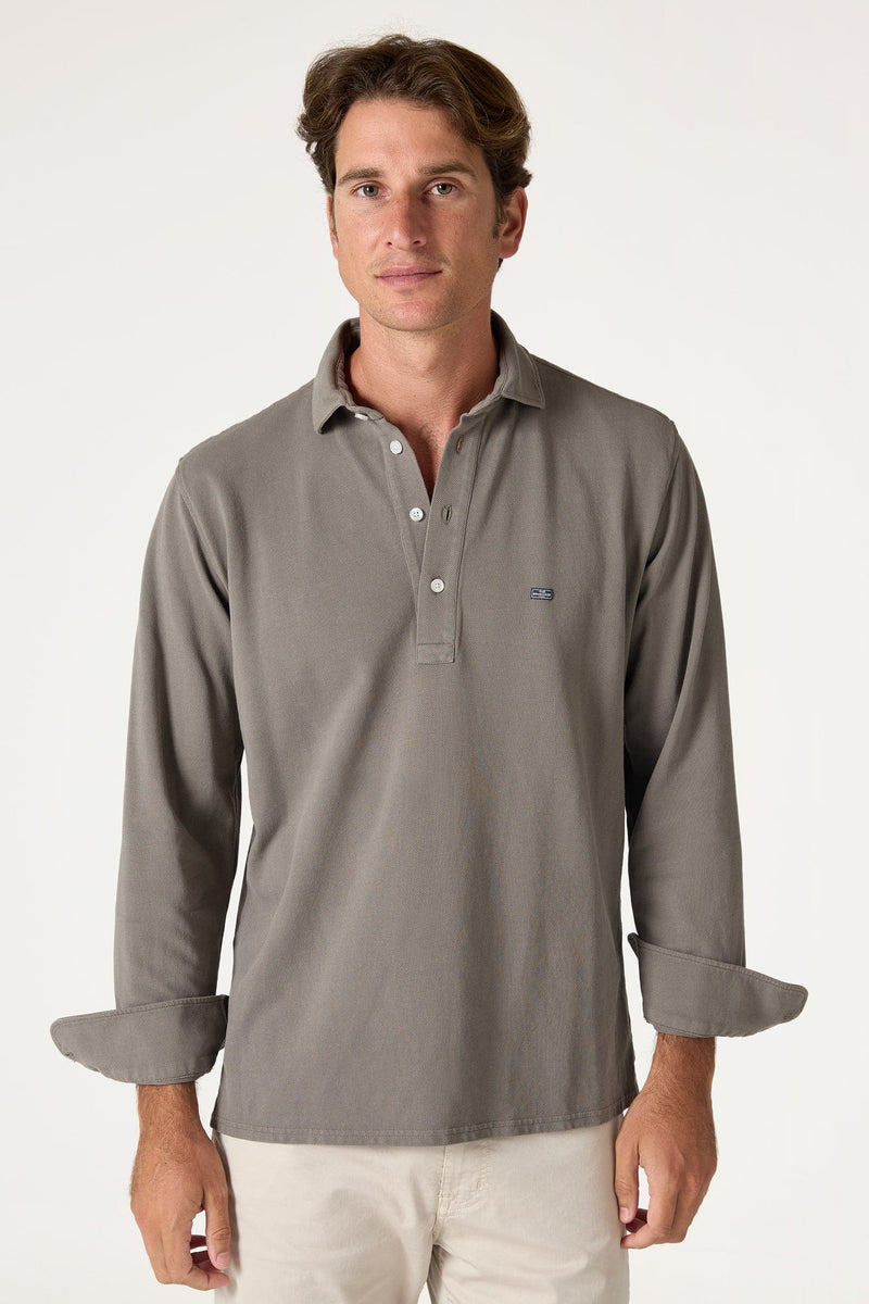 The Cotton Polera Marron Segovia-zoom-