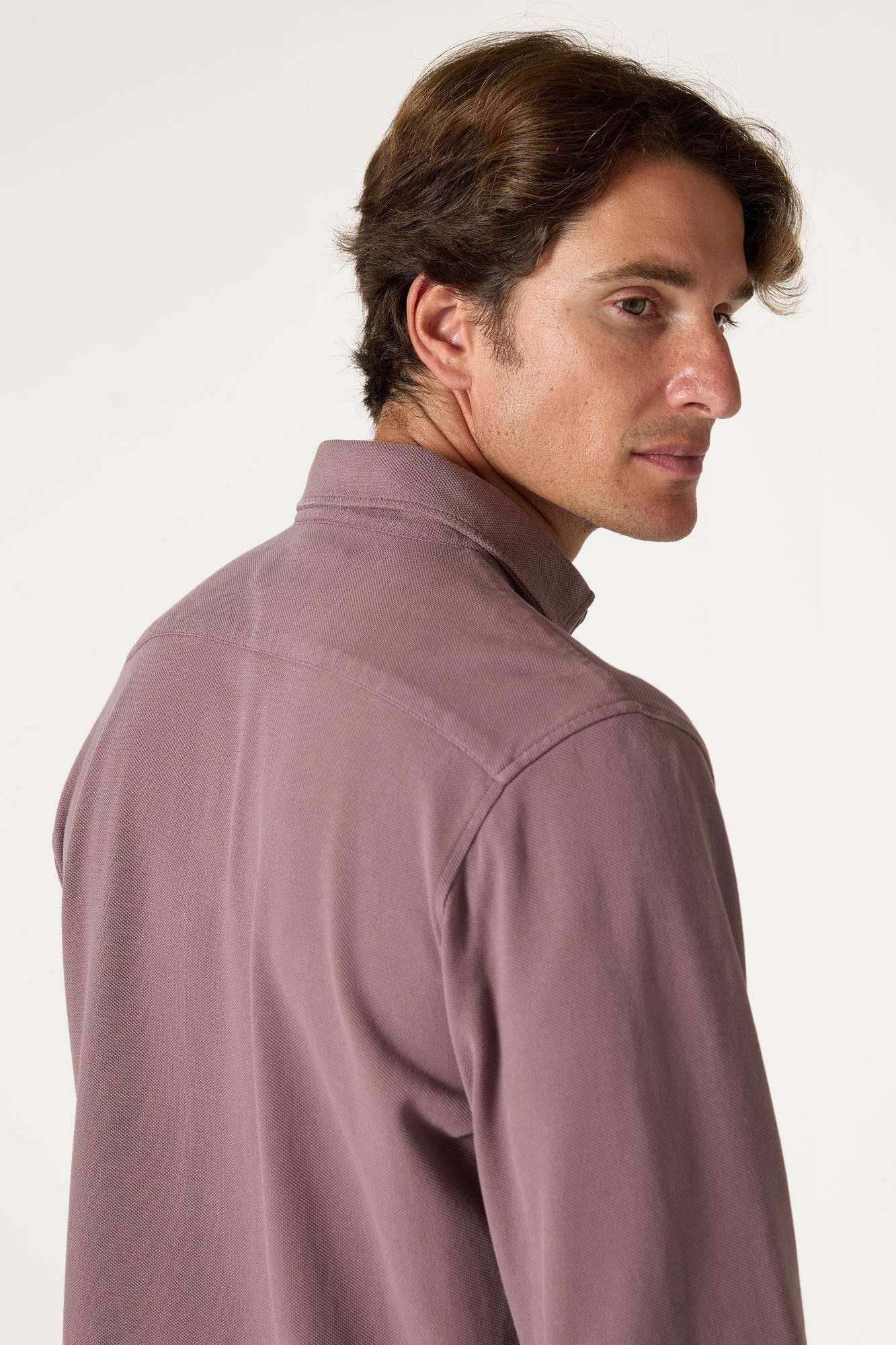 The Cotton Camisa Morado Ribera-zoom-4