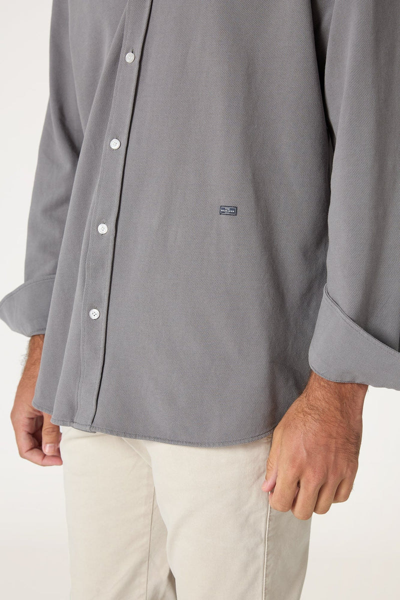 The Cotton Camisa Gris Cuenca-zoom-