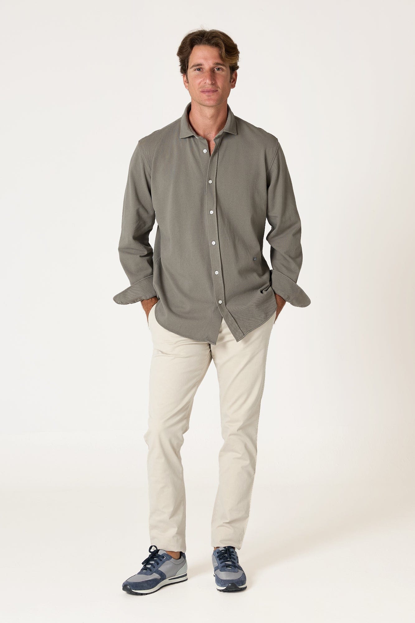 The Cotton Camisa Marron Segovia-1