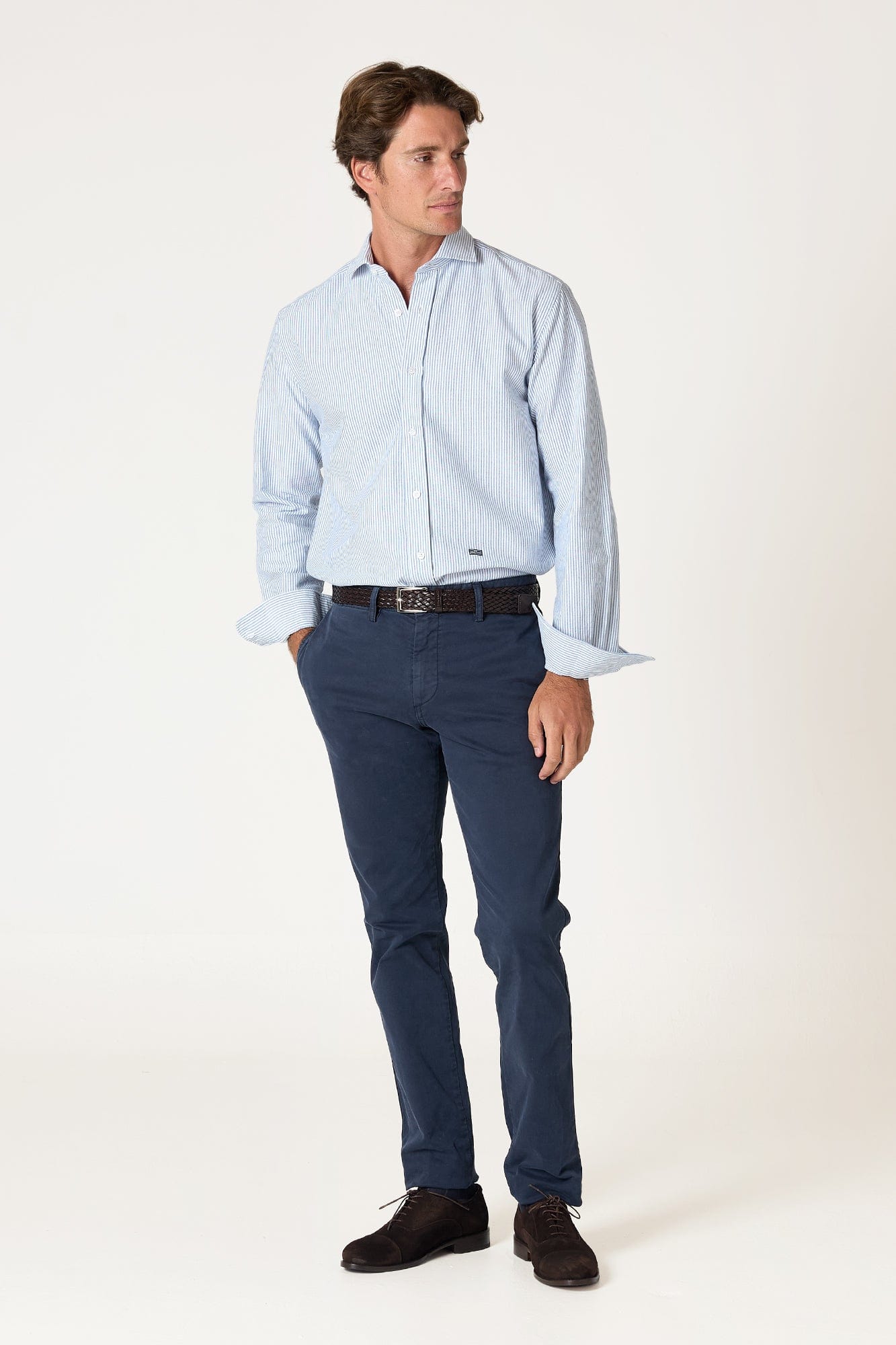 The Oxford Raya Azul Oscuro