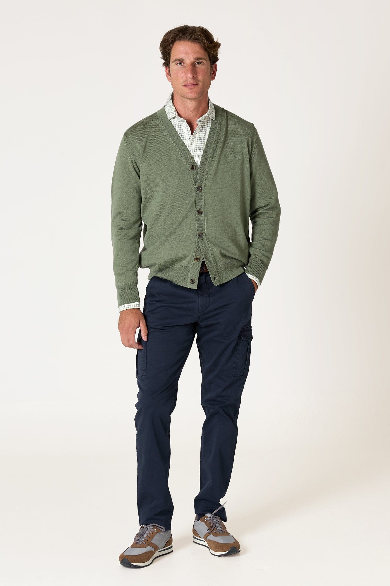 The Cardigan Merino Verde Salinas