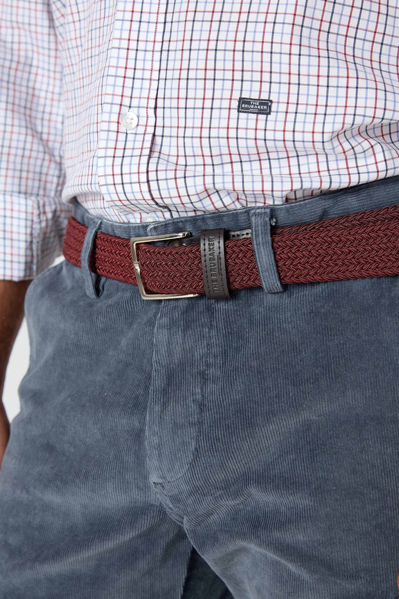 The Belt Trenzado Burdeos