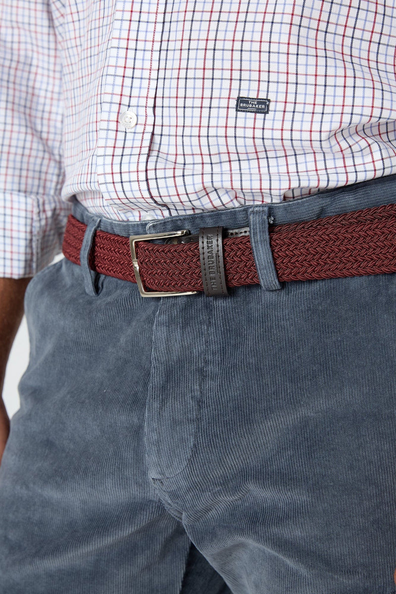 The Belt Trenzado Burdeos-zoom-