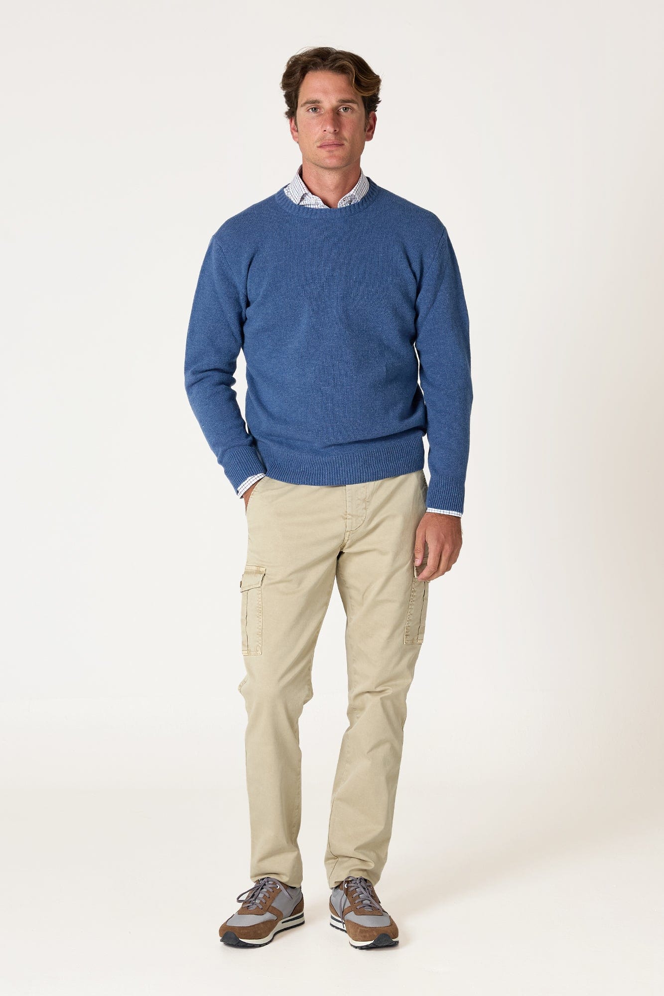 The Lambswool Scoop Azul Bilbao