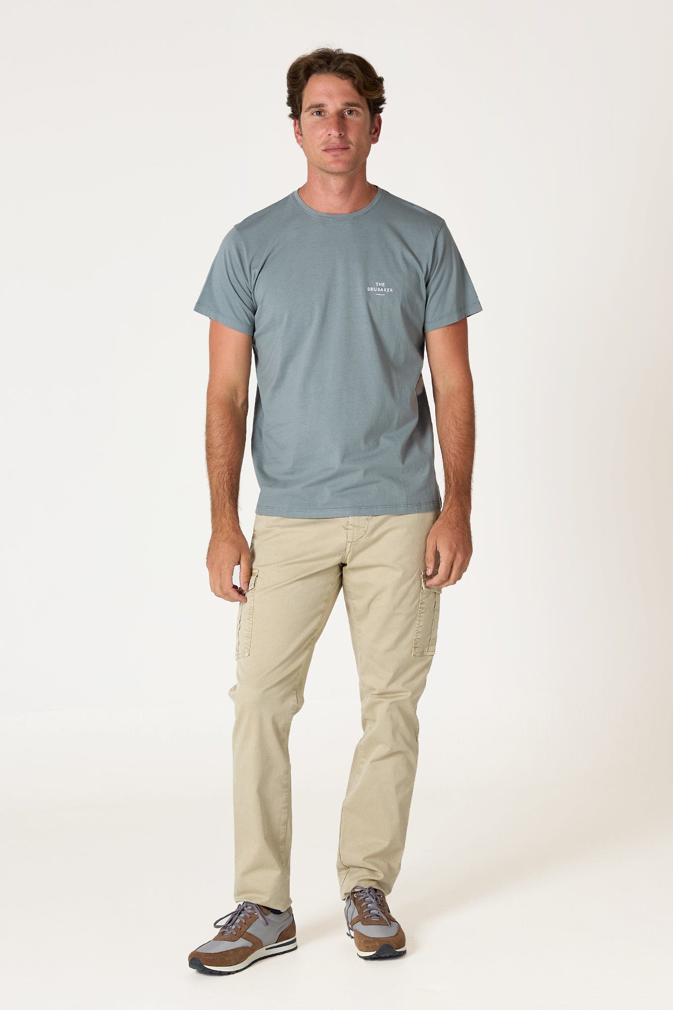 The Cotton T Shirt Azul Pamplona-1