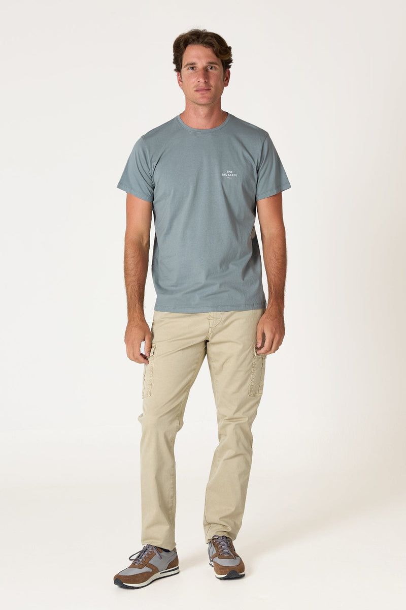The Cotton T Shirt Azul Pamplona-zoom-
