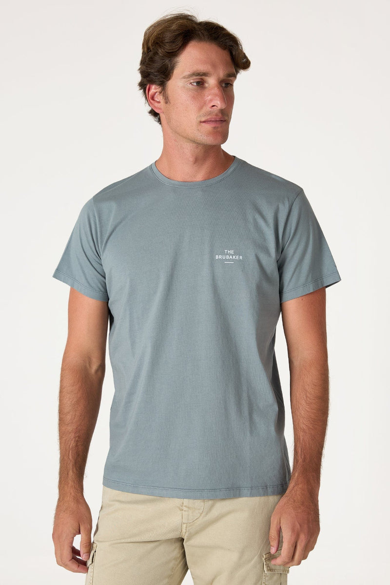 The Cotton T Shirt Azul Pamplona-zoom-