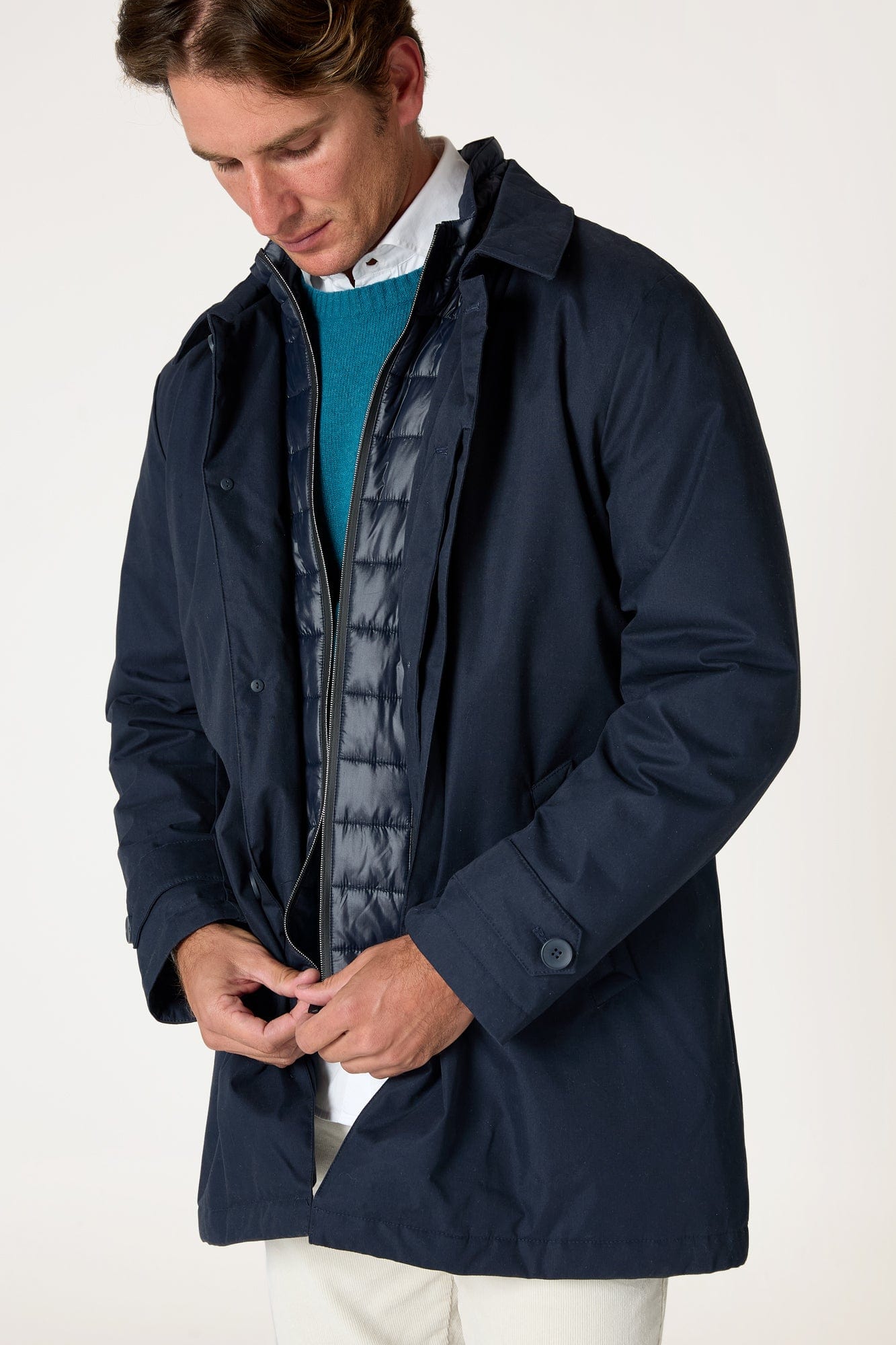 The Trench Azul Marino-zoom-4
