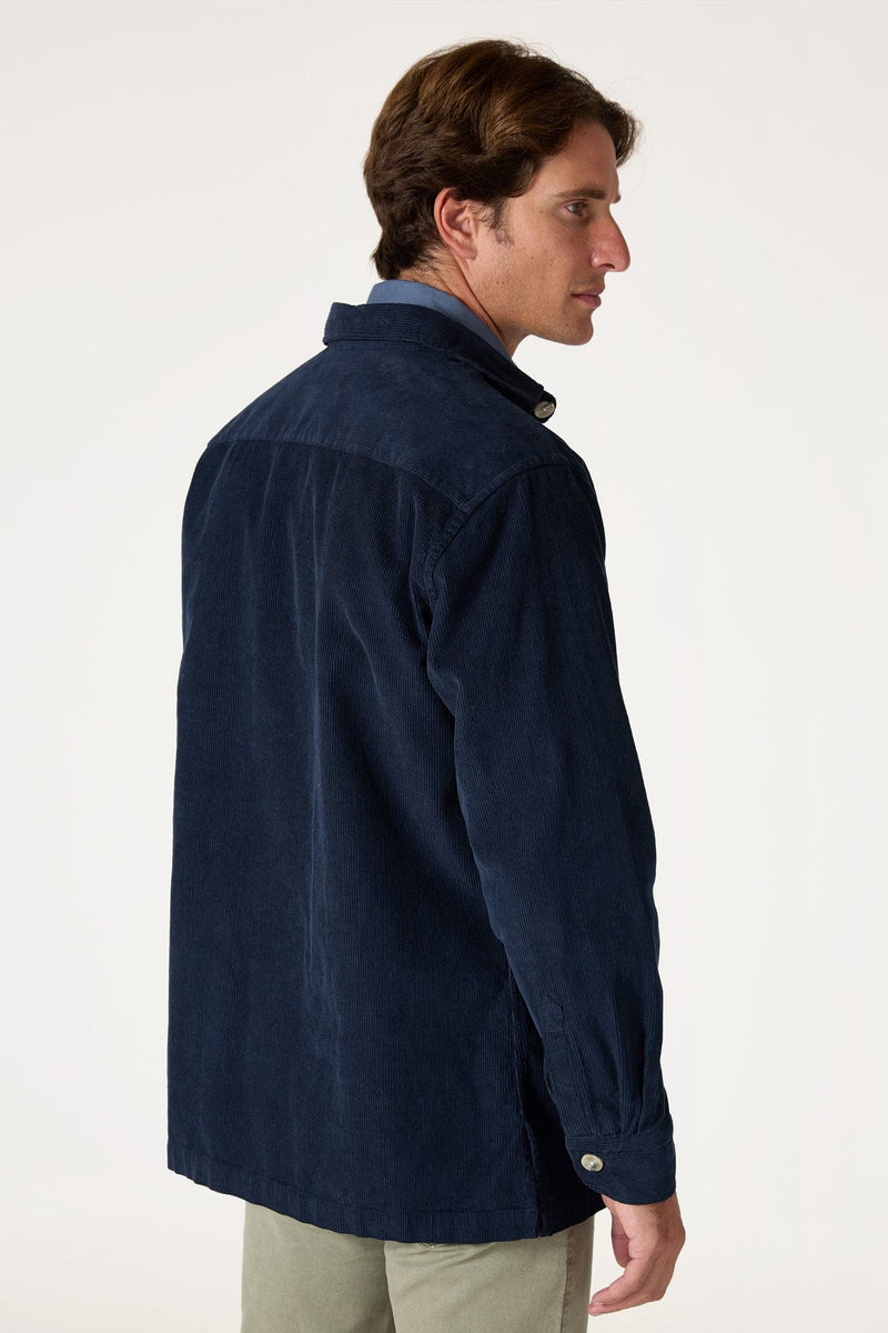 The Sobrecamisa Azul Marino-zoom-