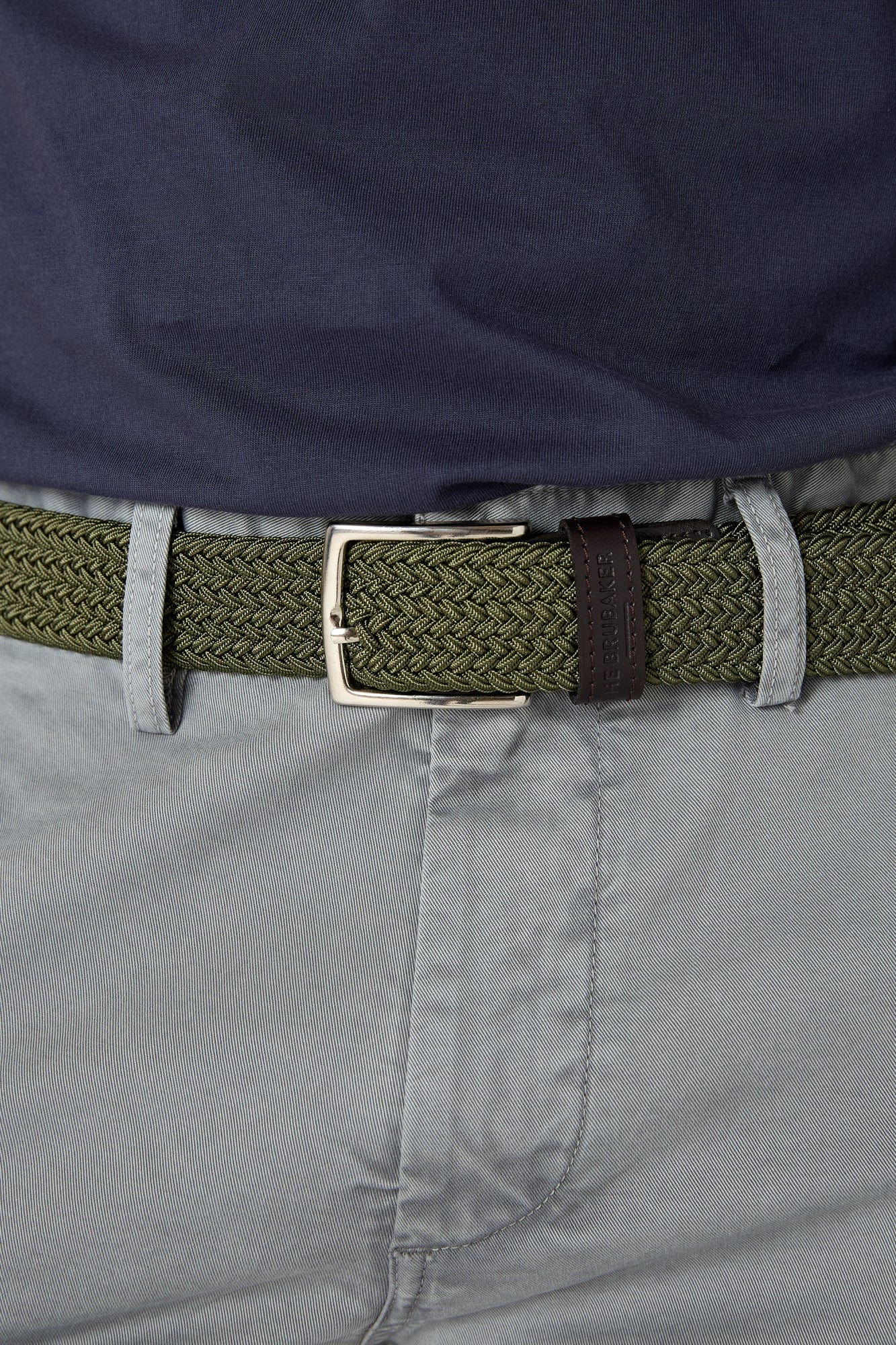 The Belt Trenzado Khaki-1