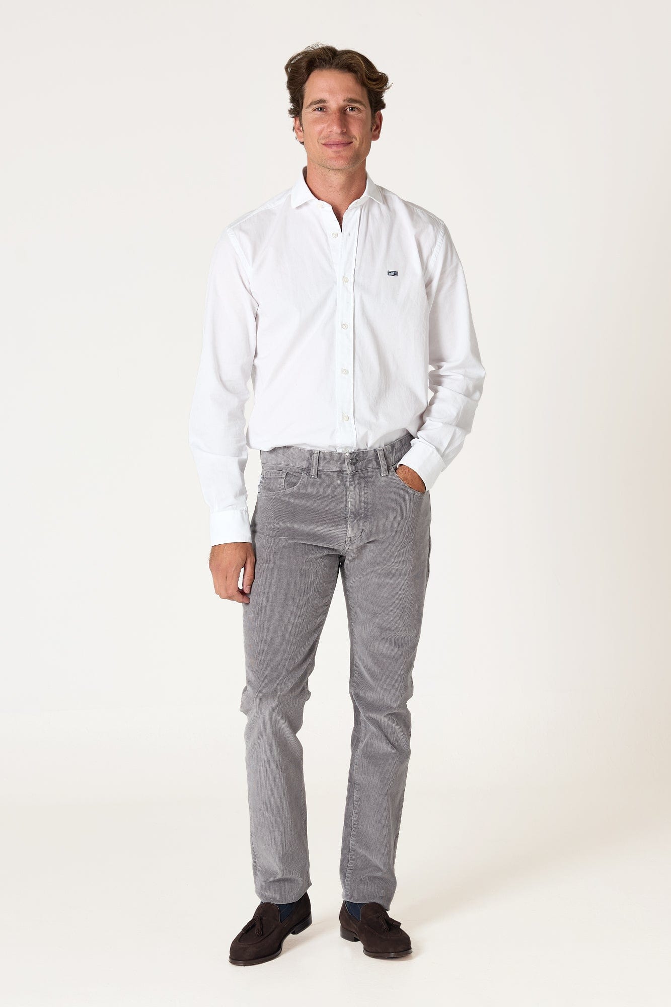 The 5 Pocket Micropana Gris Santurce