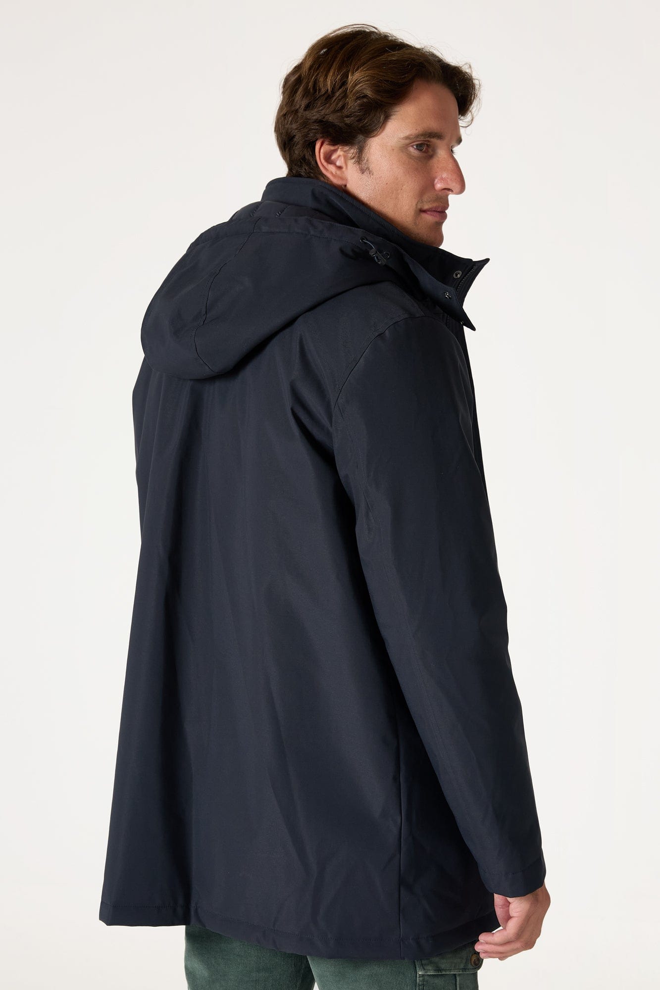 The Parka Ligera Azul Marino Vigo-5
