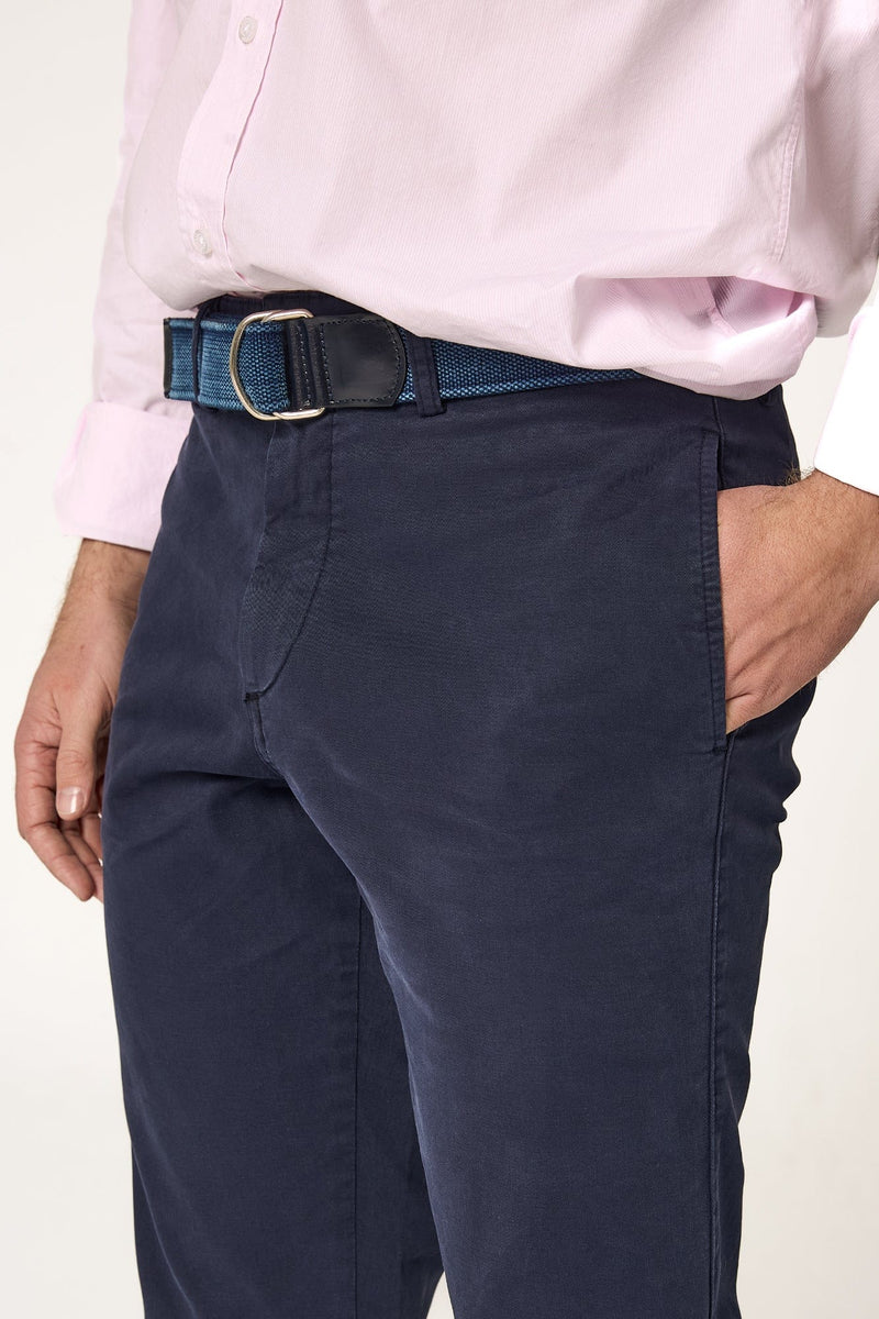 The Chino Azul Marino Medio-zoom-