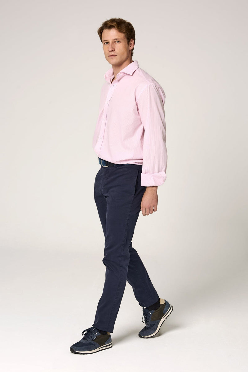 The Chino Azul Marino Medio-zoom-