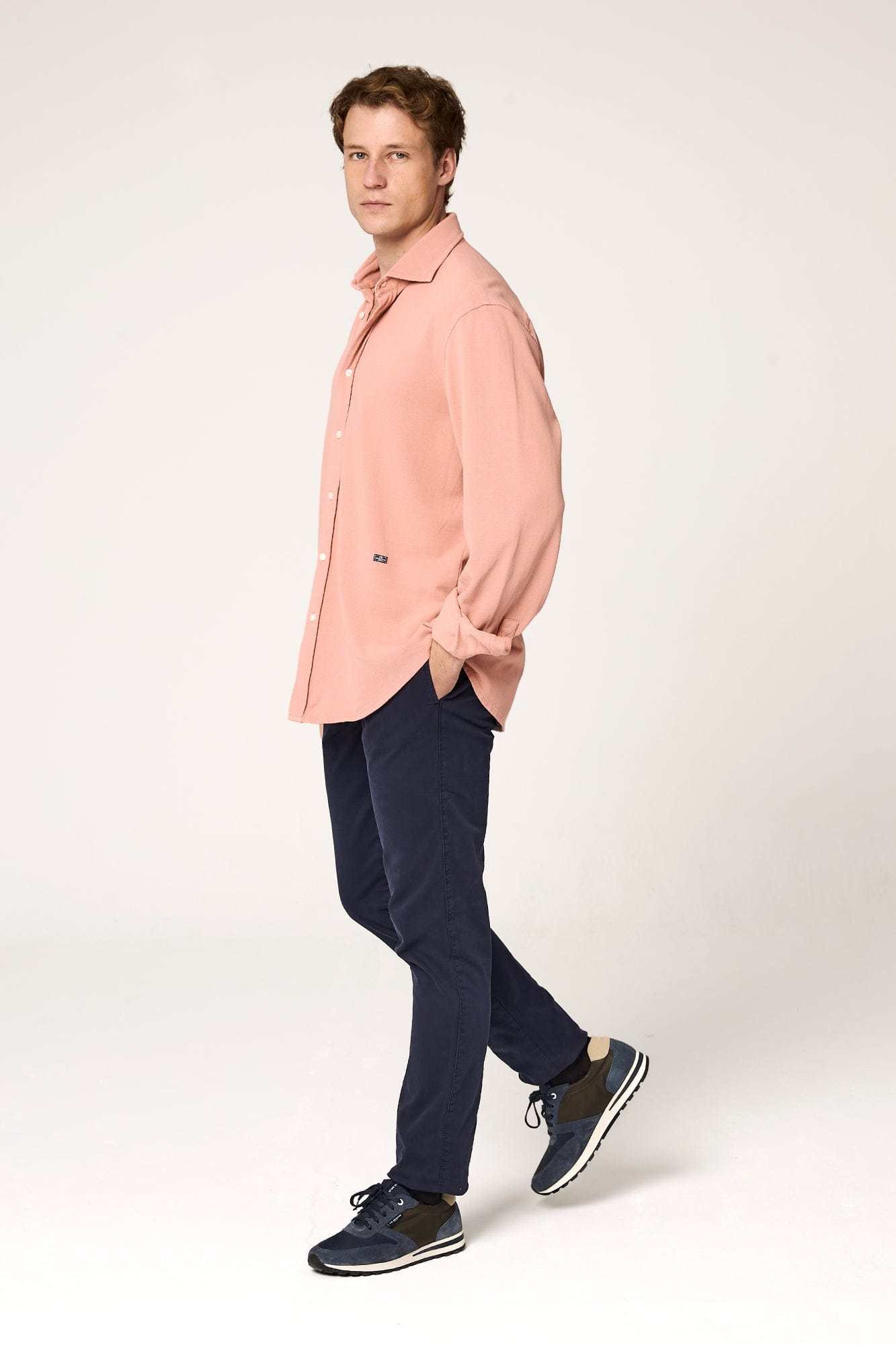 The Cotton Camisa Salmón-1
