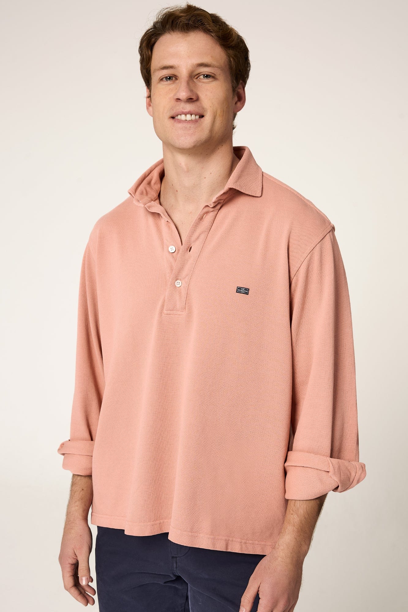 The Cotton Polera Salmon