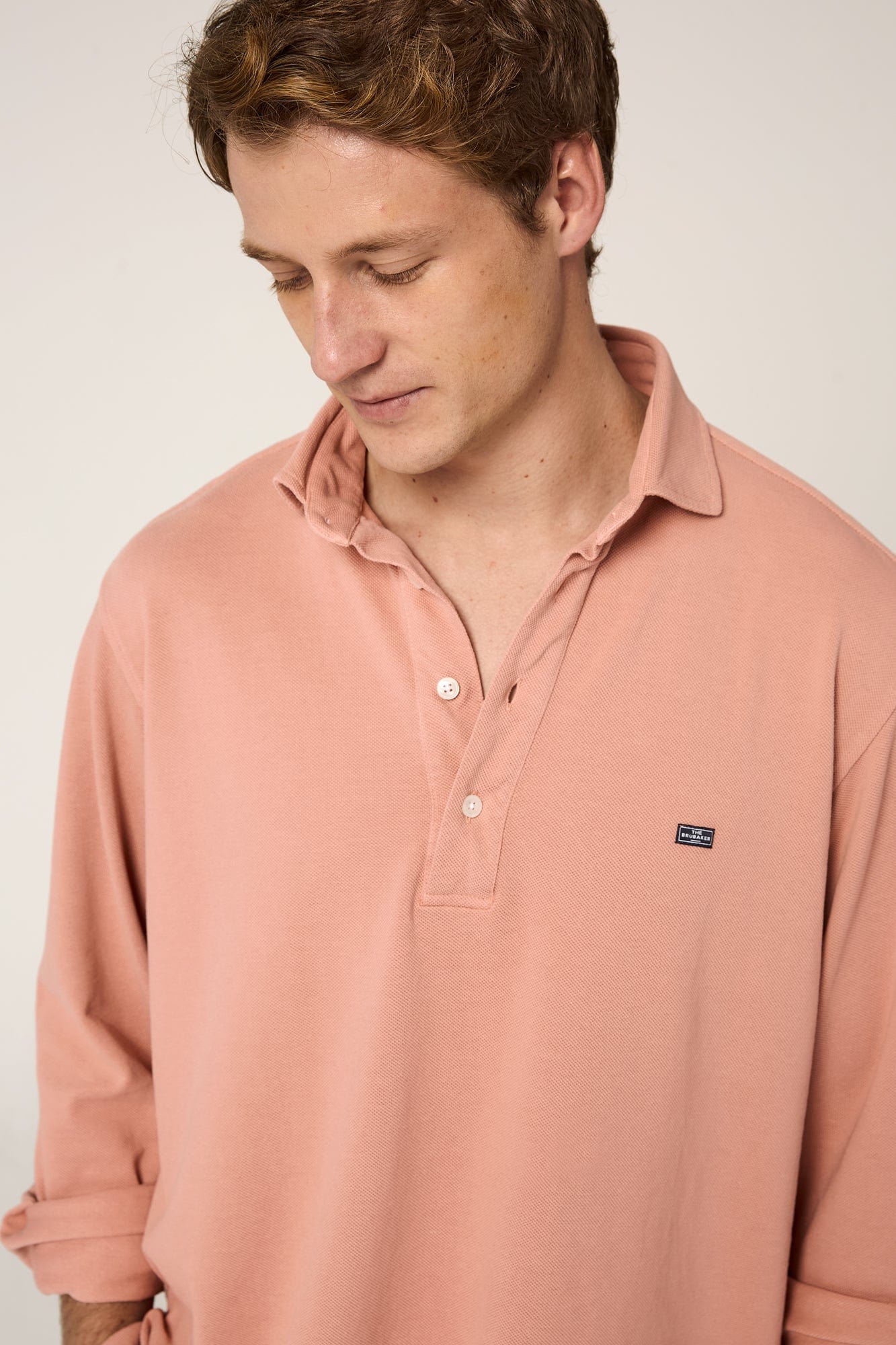 The Cotton Polera Salmon-zoom-2