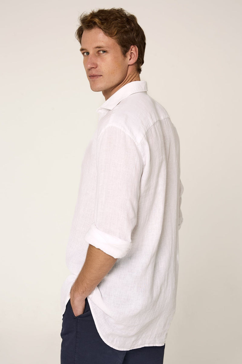 The Lino Camisa Blanco-zoom-