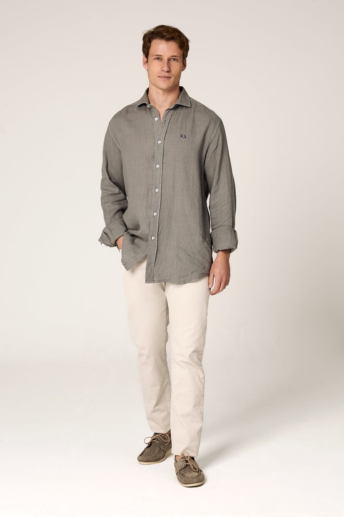 The Lino Camisa Gris Buitrago-zoom-1