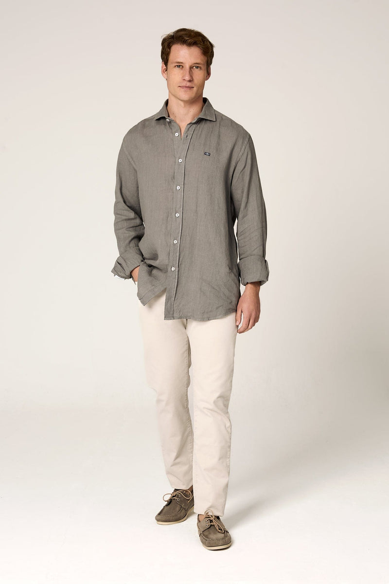 The Lino Camisa Gris Buitrago-zoom-