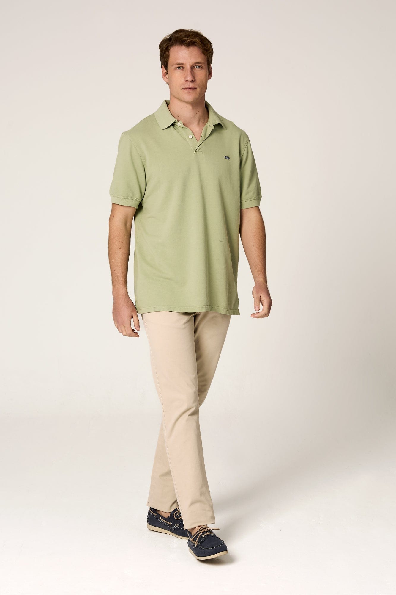 The Cotton Polo Verde Noja-zoom-1