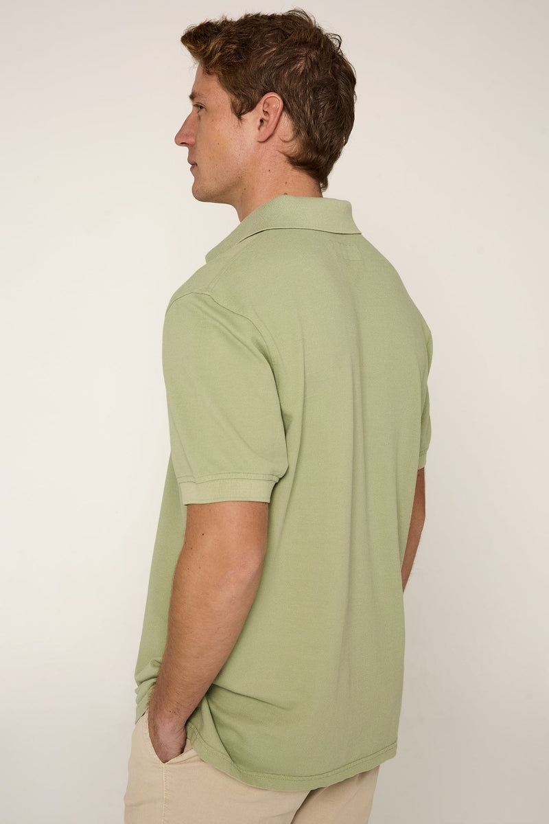The Cotton Polo Verde Noja-zoom-