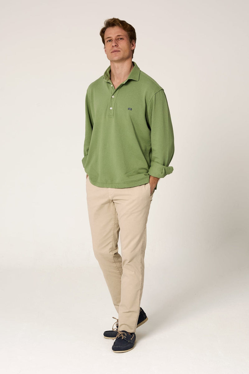 The Cotton Polera Verde Navarra-zoom-