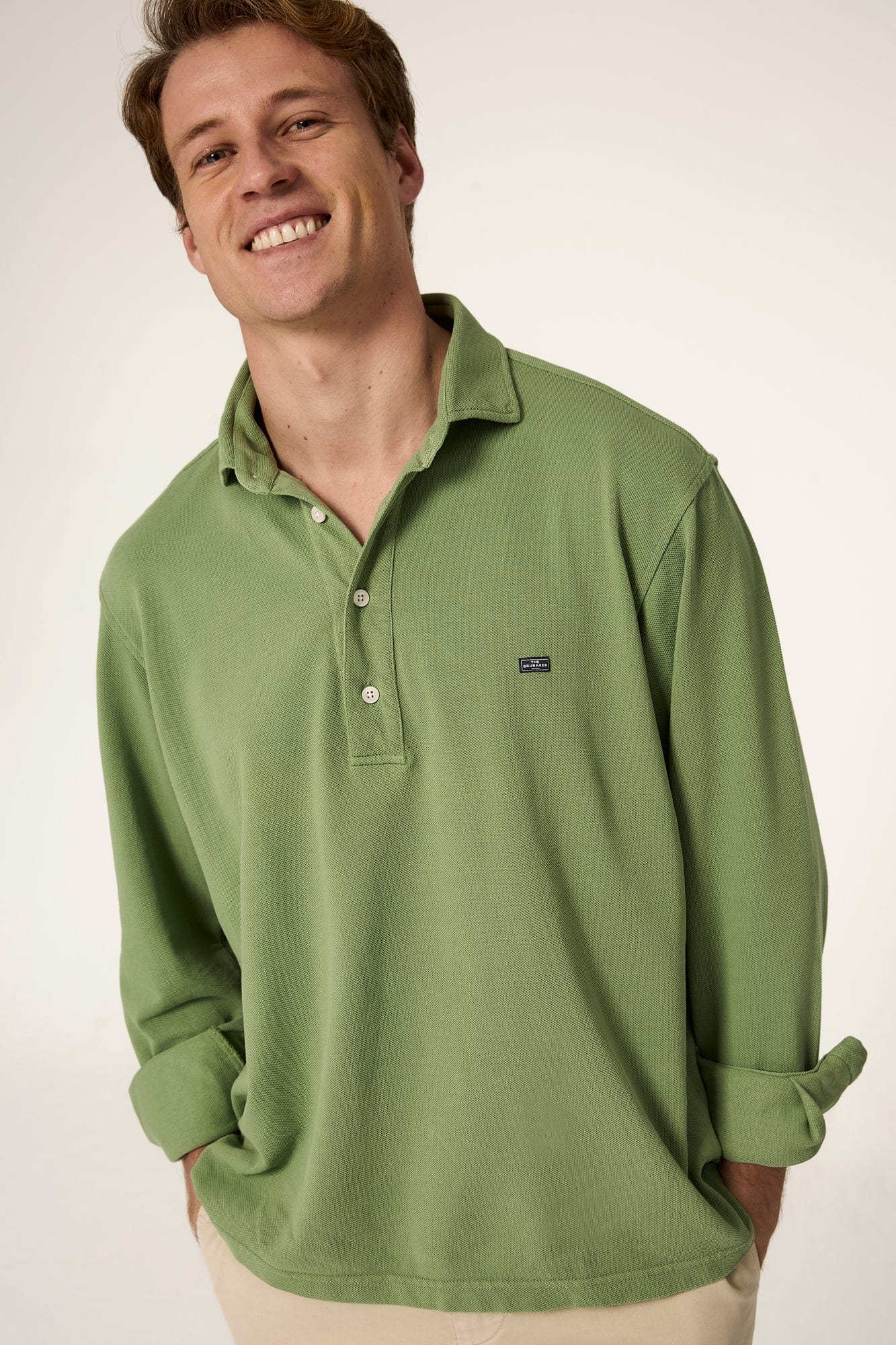 The Cotton Polera Verde Navarra-3