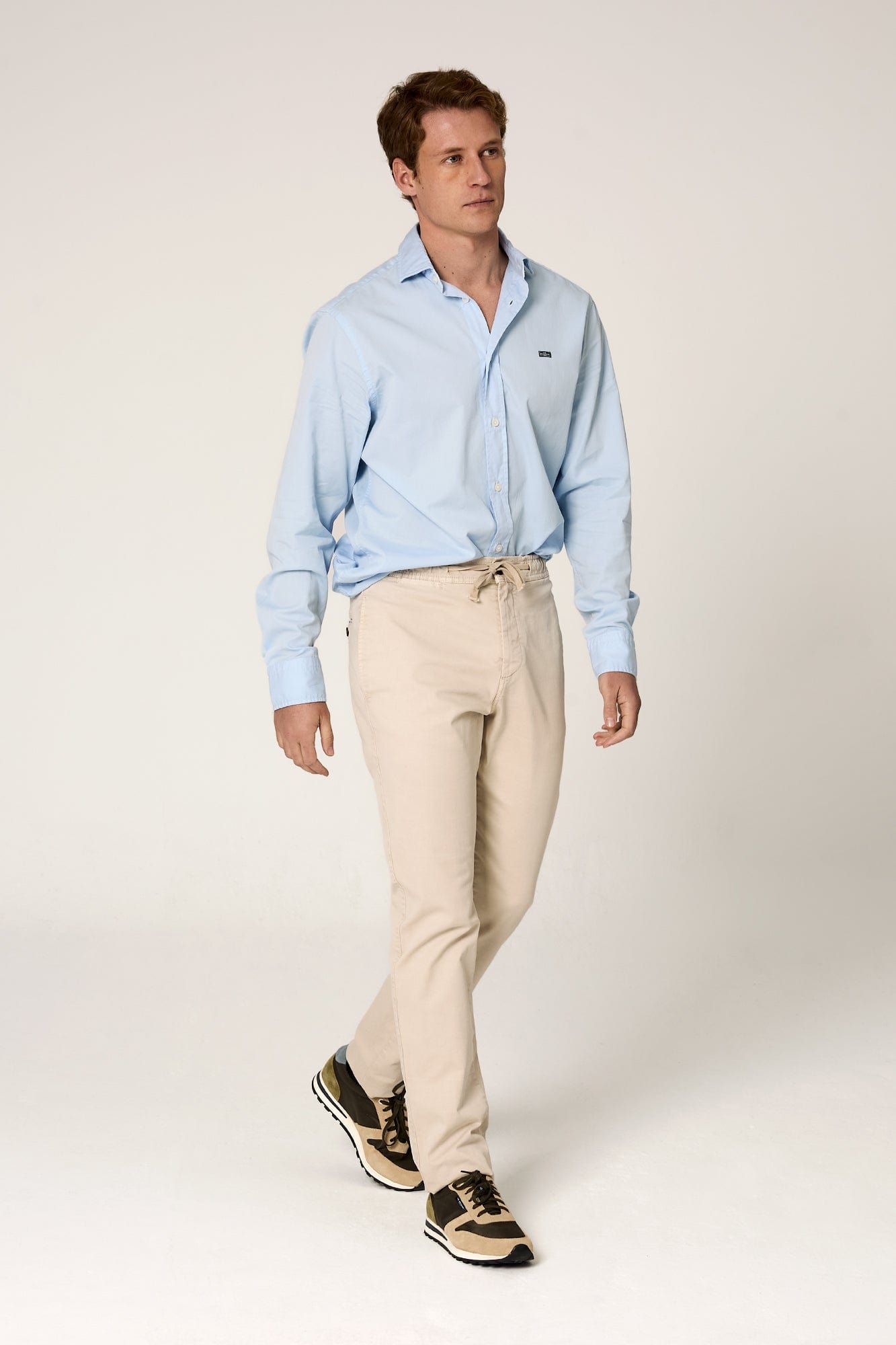 The Chino Jogger Beige Seimeira-zoom-1